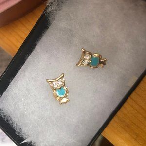 Owl Stud Earrings